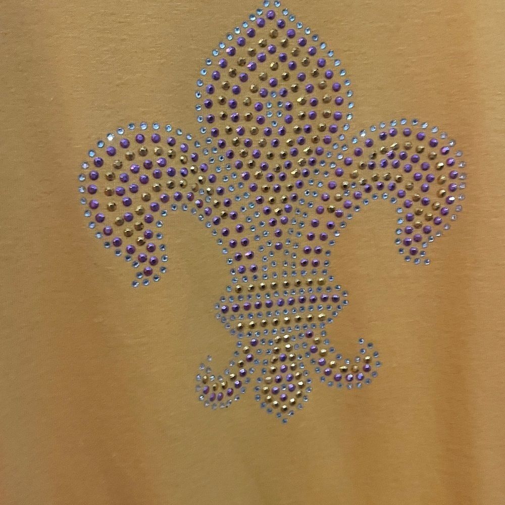 Fluer de lis long sleeve T-shirt - Picture 3 of 4